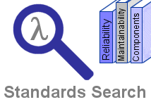 Reliability engineering standards search