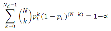 Equation to calculate binominal lower single-sided confidence interval